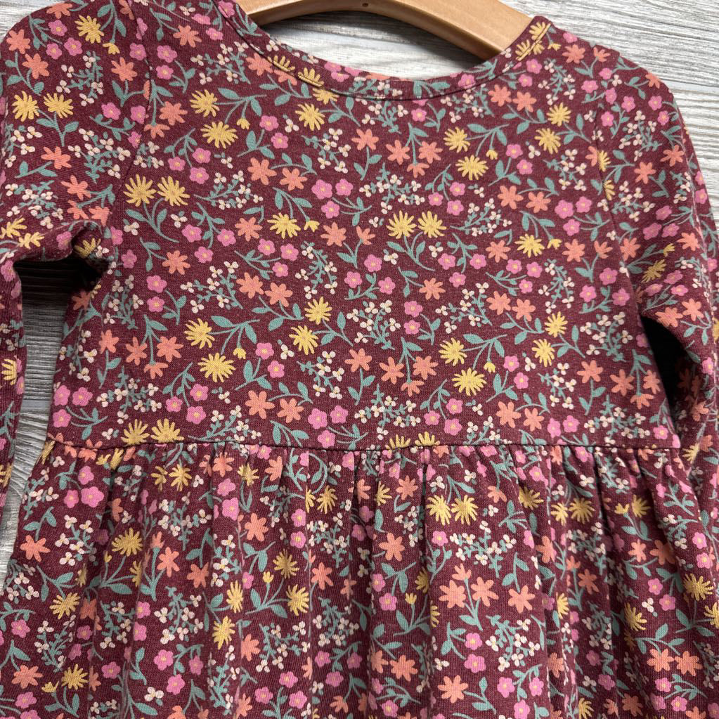 LS Dress Flowers 3t