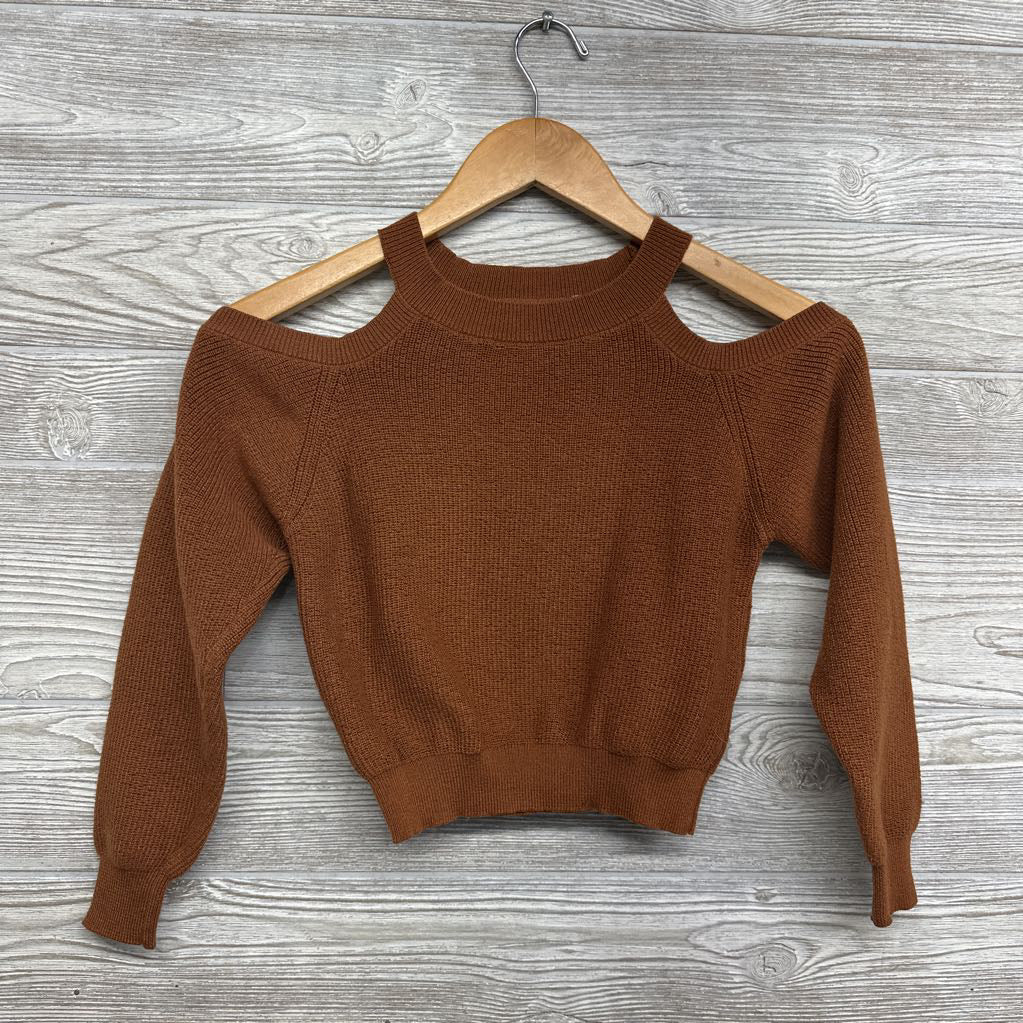Cold Shoulder Sweater 8-9