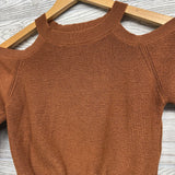 Cold Shoulder Sweater 8-9
