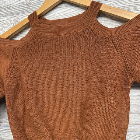 Cold Shoulder Sweater 8-9