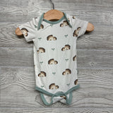 Bamboo Bodysuit Hedgehogs 0-3M