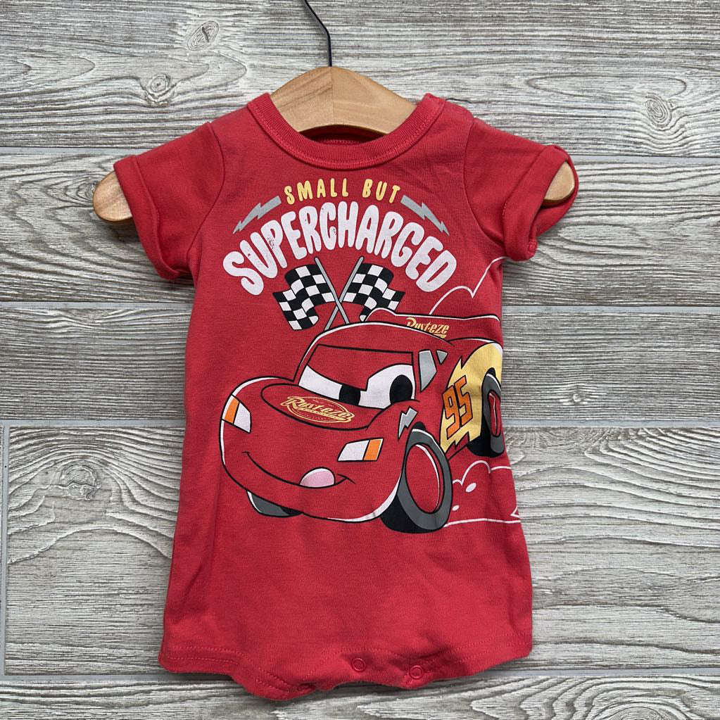 Shorty Romper Small But Charged McQueen 0-3M