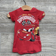 Shorty Romper Small But Charged McQueen 0-3M