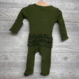 NEW Waffle Knit Ruffle Outfit 3-6M