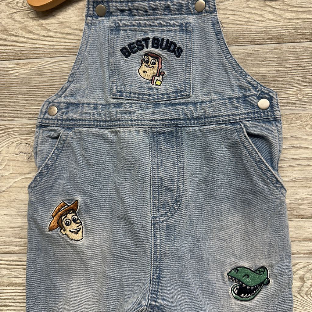Denim Overalls Best Buds 12M