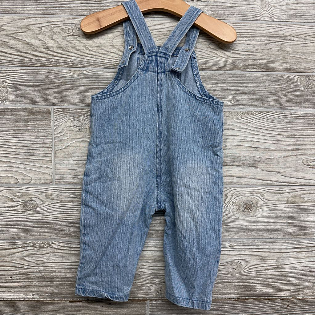 Denim Overalls Best Buds 12M