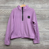 1/4 Zip Waffle Knit Pullover Logo 8