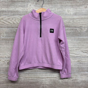 1/4 Zip Waffle Knit Pullover Logo 8