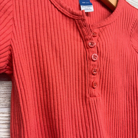 Henley Ribbed Shirt 5