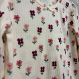 Ribbed LS Shirt Flowers 5