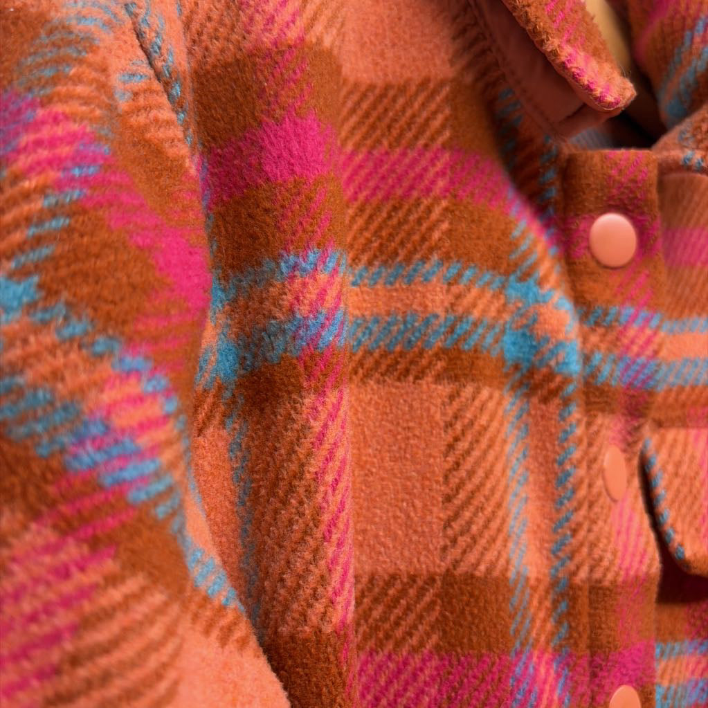 Plaid Shacket 4-5
