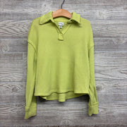 Waffle Knit Shirt W/ Collar 6-7