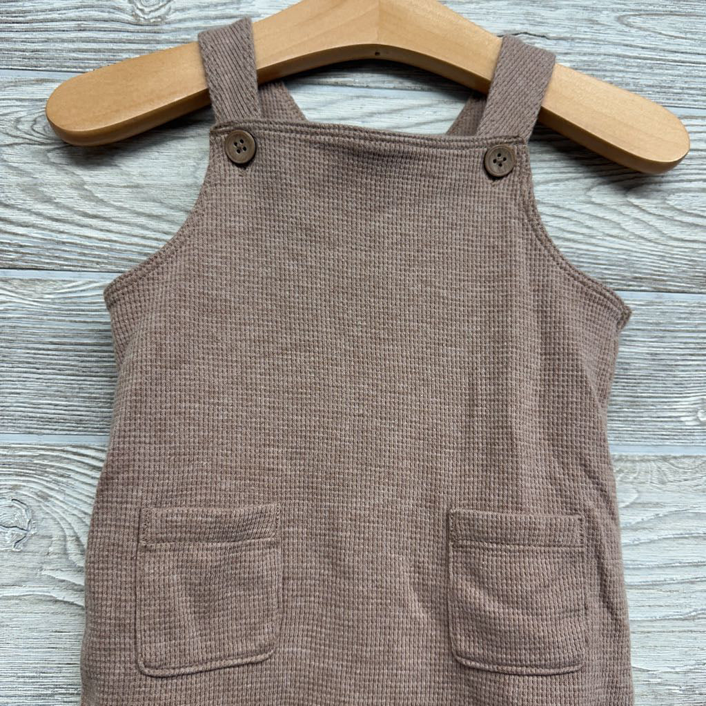 Waffle Knit Overalls 6M