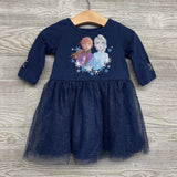 Tulle LS Dress Anna & Elsa 2t