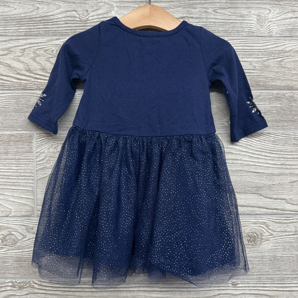 Tulle LS Dress Anna & Elsa 2t