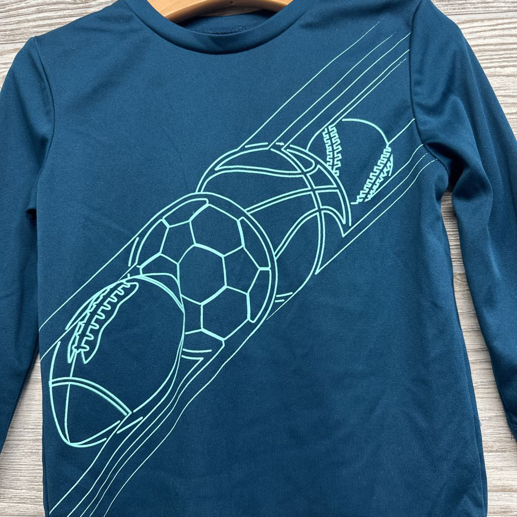 Active Shirt Sports Balls 2t