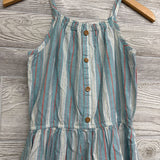 Linen Tank Dress Stripes 14