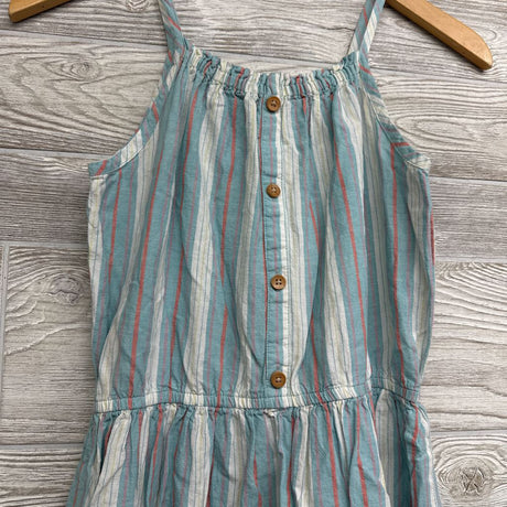 Linen Tank Dress Stripes 14