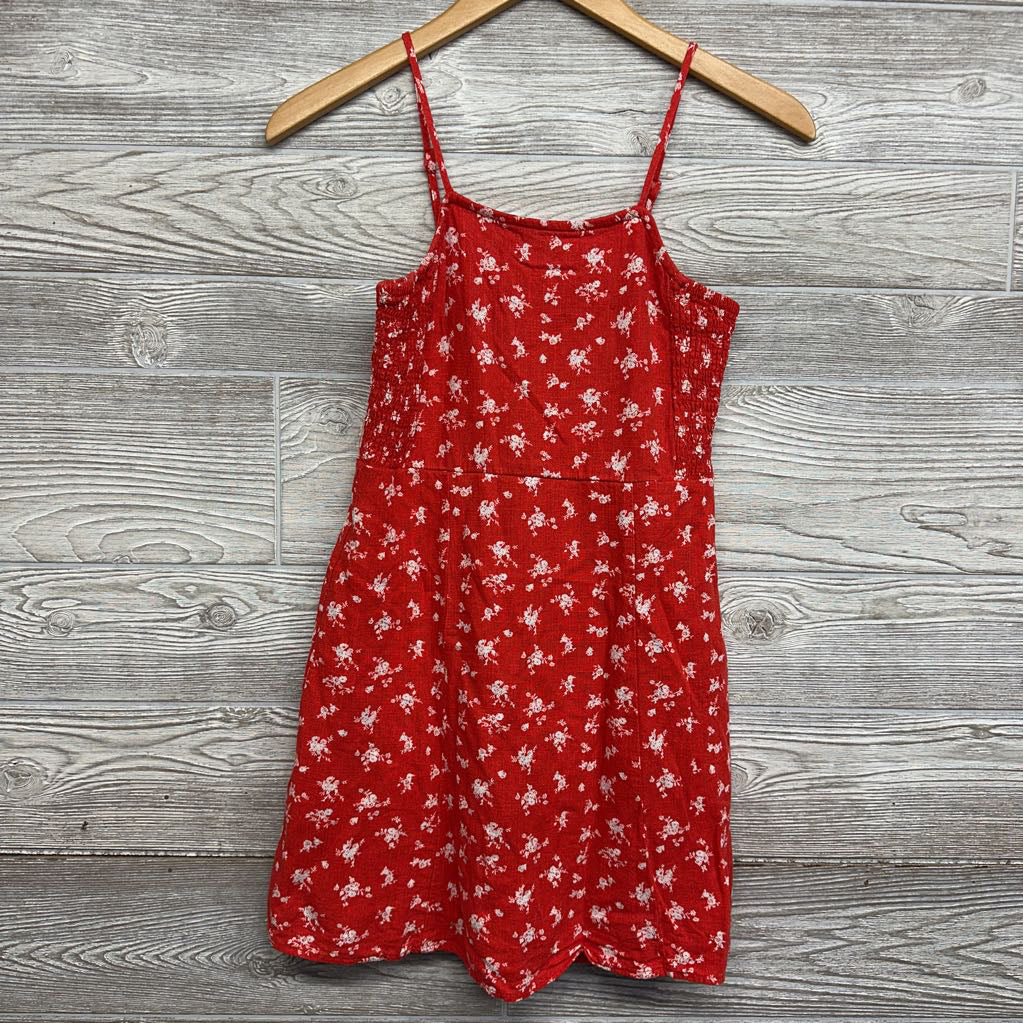 Tank Smocked Dress Flowers 10-12