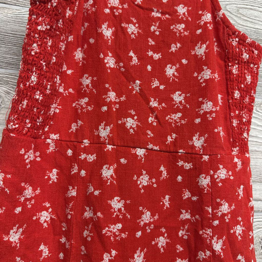 Tank Smocked Dress Flowers 10-12
