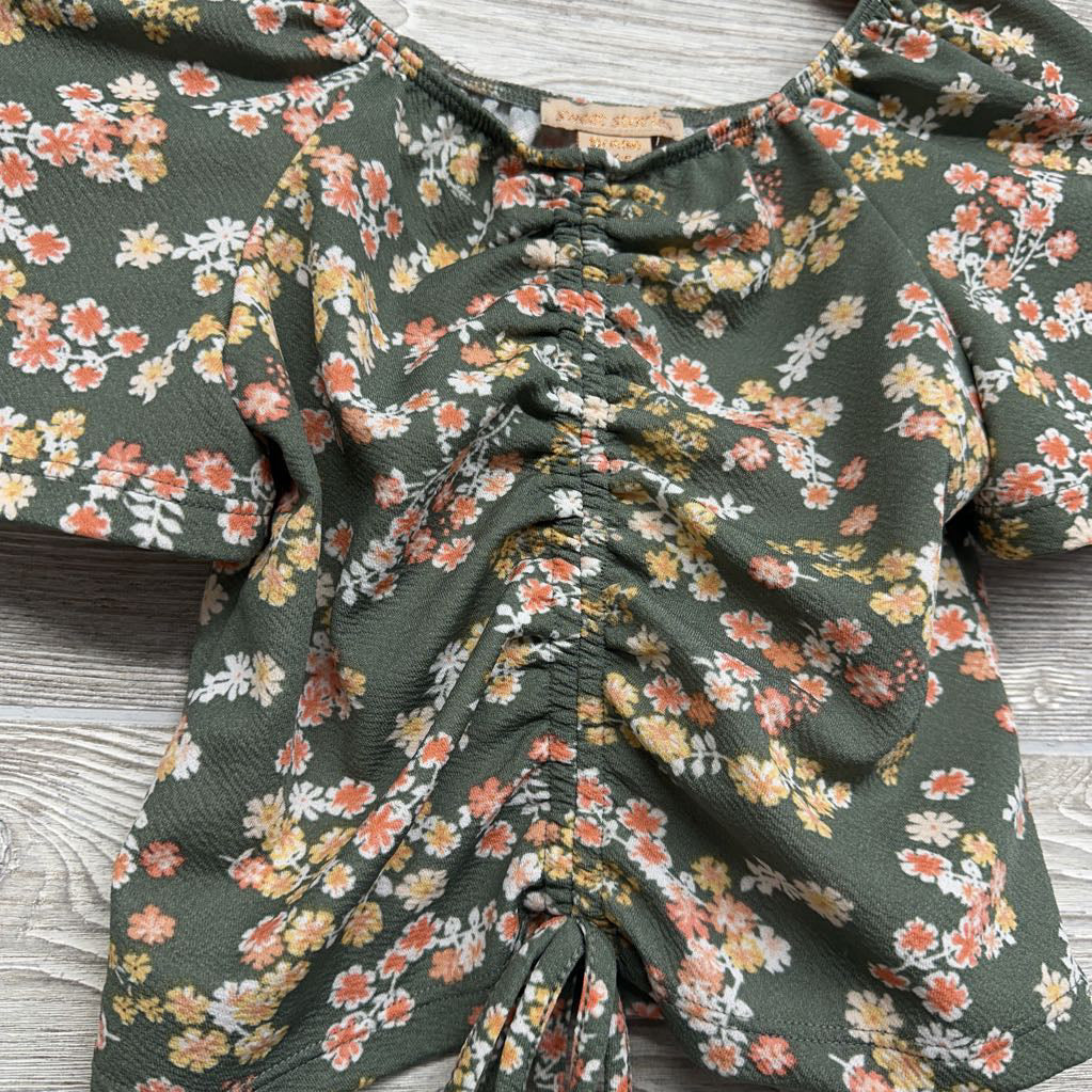 Shirt Flowers 10-12