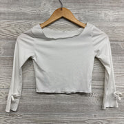 Crop LS Shirt Ribbed 8