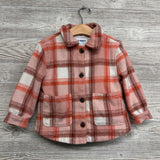 Plaid Button Up Shacket 3t