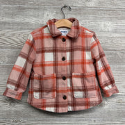 Plaid Button Up Shacket 3t