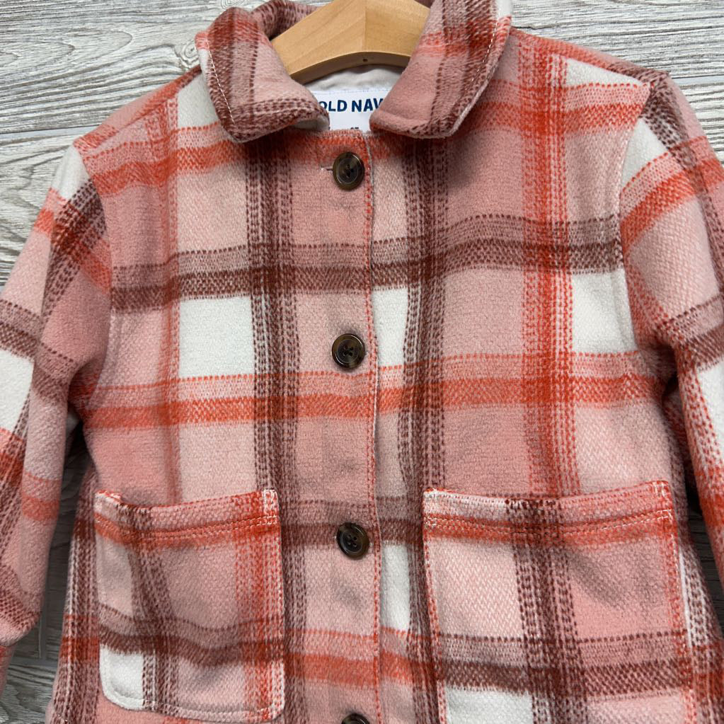 Plaid Button Up Shacket 3t