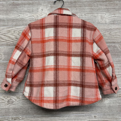 Plaid Button Up Shacket 3t