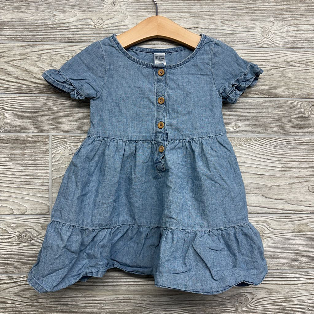 Chambray Dress 2t