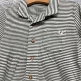Button Up SS Shirt Stripes 4t