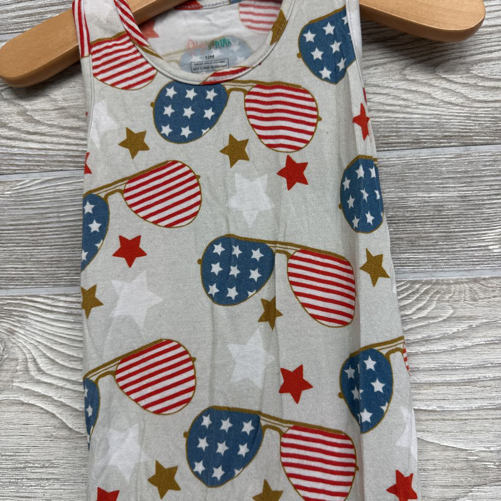 Bamboo Shorty Romper Sunglasses 12M