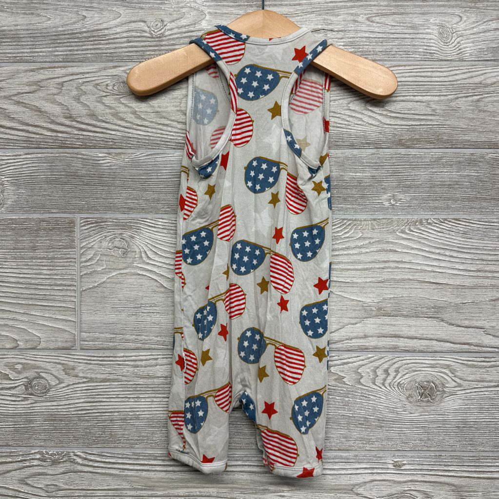 Bamboo Shorty Romper Sunglasses 12M