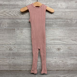 Ribbed Romper Jumpsuit 12-18M
