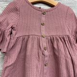 Waffle Knit LS Dress 4t