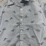 Button Up Shirt Dinosaurs 24M