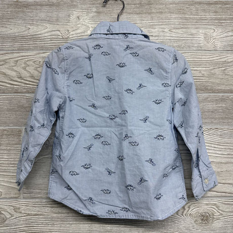 Button Up Shirt Dinosaurs 24M