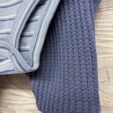 NEW LS Bodysuit Stripes, Waffle Knit Henley Pullover & Joggers NB