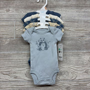 NEW 5 Pk Bodysuits Pandas Stripes Suns A Great Adventure Preemie