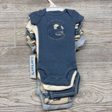 NEW 5 Pk Bodysuits Pandas Stripes Suns A Great Adventure Preemie