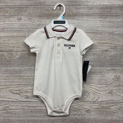 NEW Polo Bodysuit Embroidered Logo 6-9M