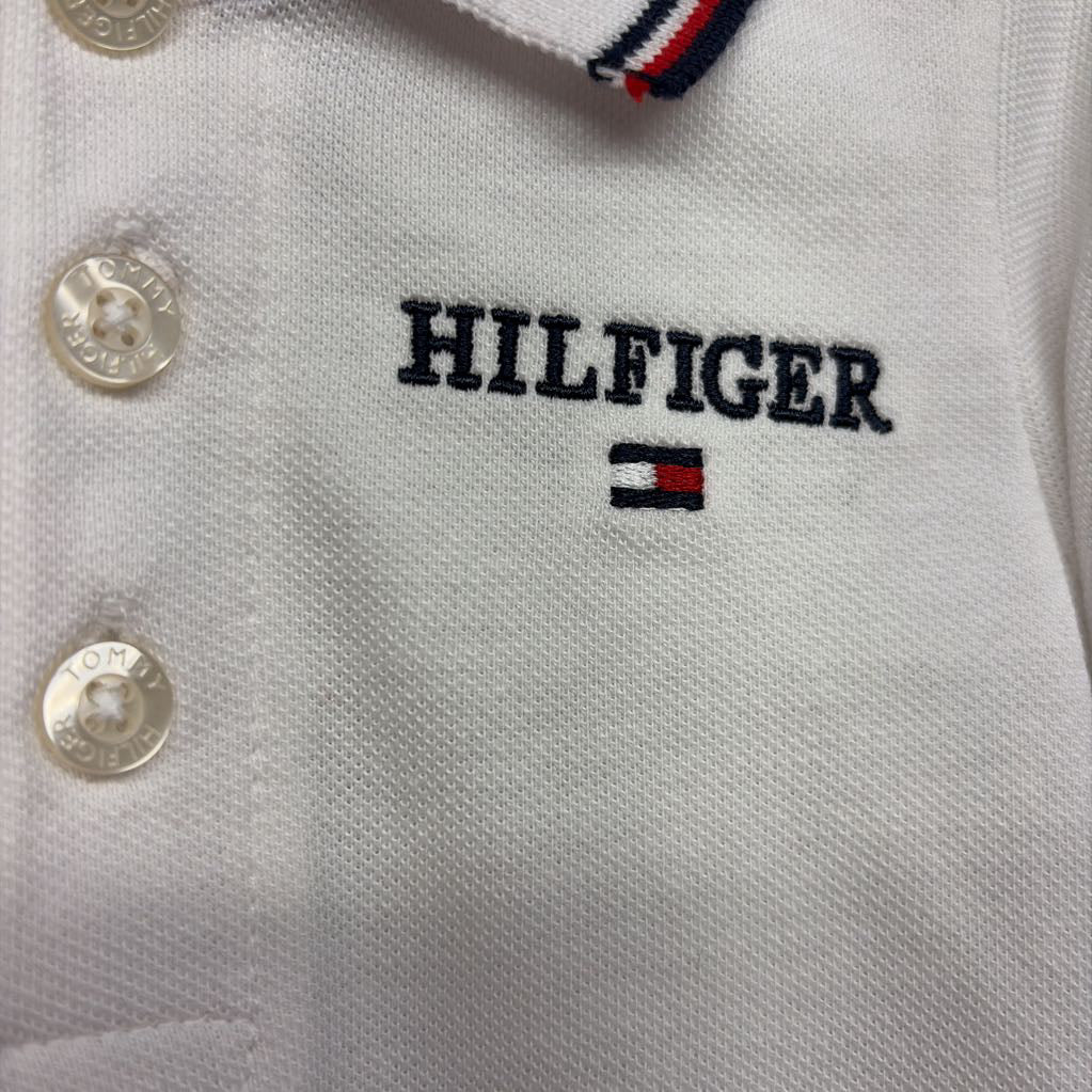 NEW Polo Bodysuit Embroidered Logo 6-9M
