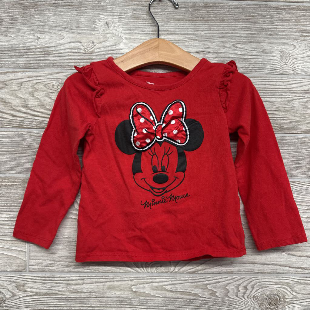 LS Shirt Minnie Mouse 3T