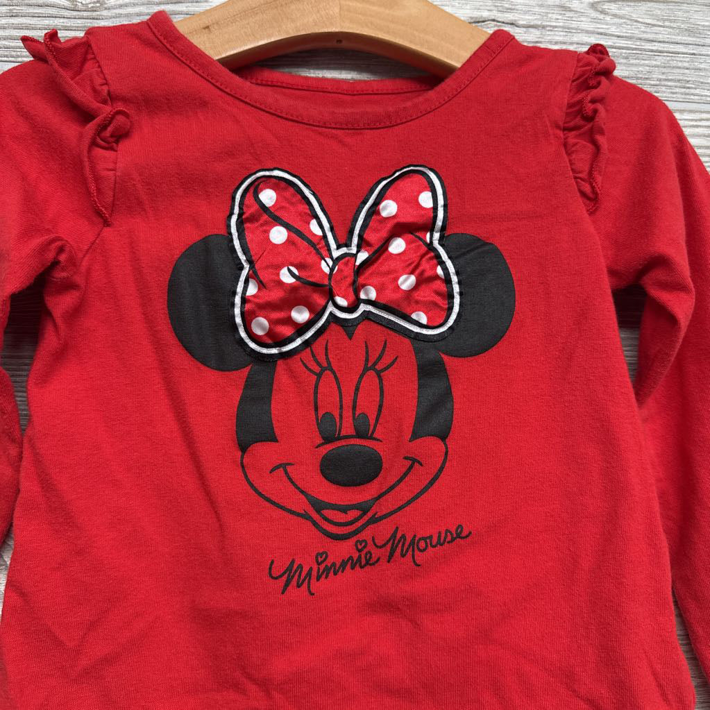 LS Shirt Minnie Mouse 3T