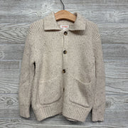 Knit Sweater Cardigan Speckles 4T