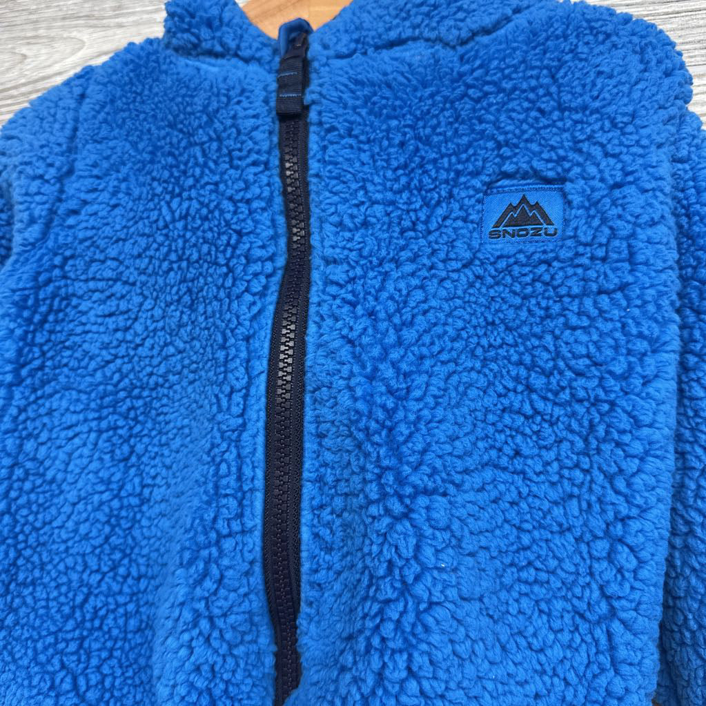 Full Zip Sherpa Hoodie 18M