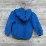 Full Zip Sherpa Hoodie 18M