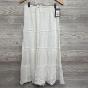 NEW Tiered Skirt Eyelet Trim 14