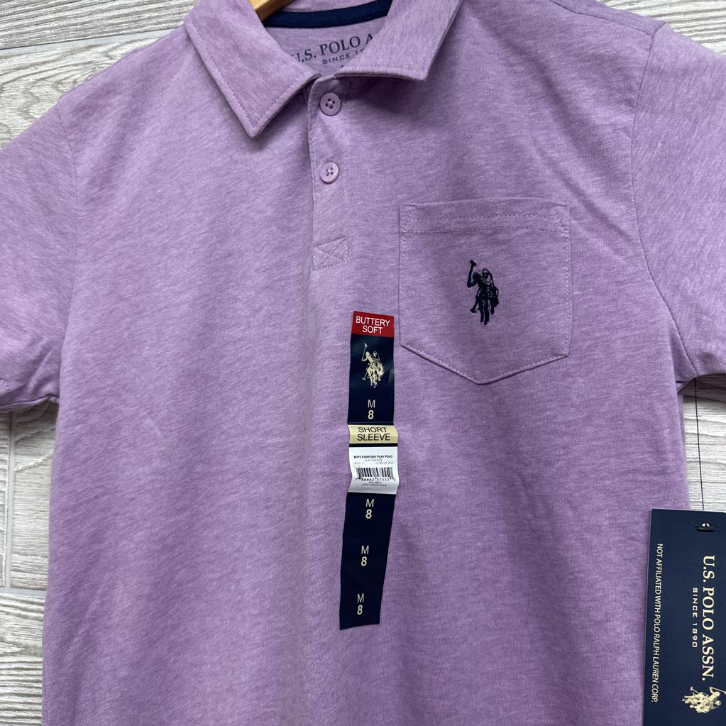 NEW Polo Shirt Logo Chest Pocket 8